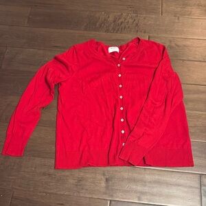 Old Navy Red Women's Cardigan Sweater